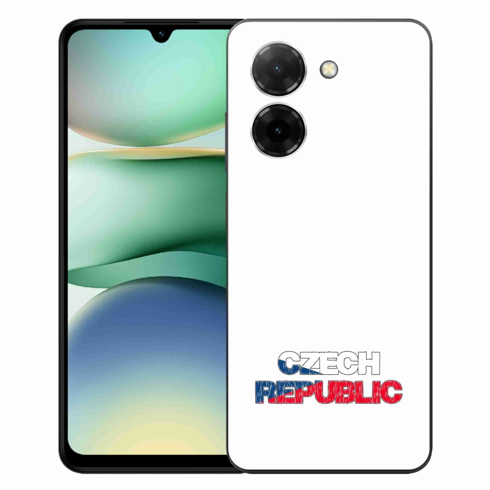 Gél borító mmCase a Xiaomi Redmi A5 (171.7x77.8x8.3mm) - Csehország fehér háttérrel