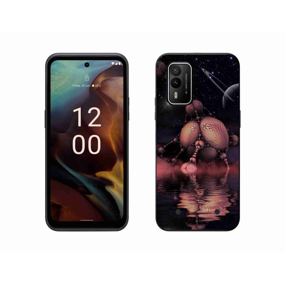 Zselés borítás mmCase a Nokia XR21 készülékhez - absztrakt motívum 19