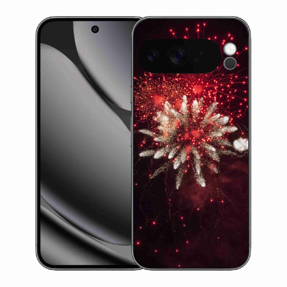 Zselés borítás mmCase a Google Pixel 10 Pro XL-hez - tűzijáték