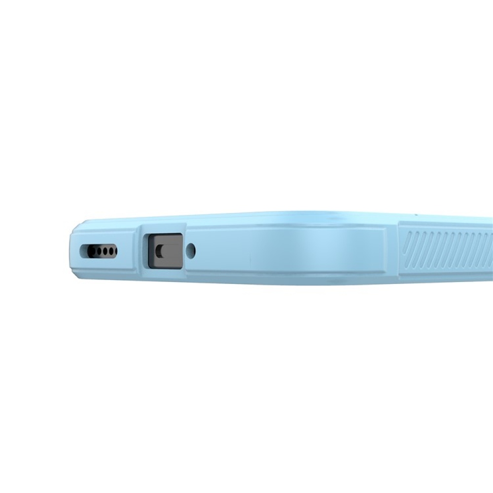 Rugg tartós zselés tok Xiaomi Poco F7 5G - világoskék színben