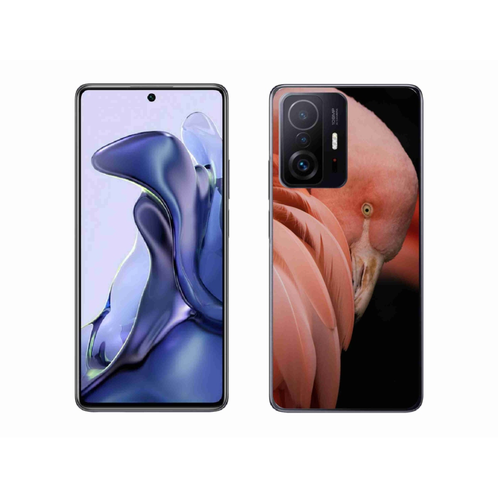 Gél borítás mmCase a Xiaomi 11T-hez - flamingó 3