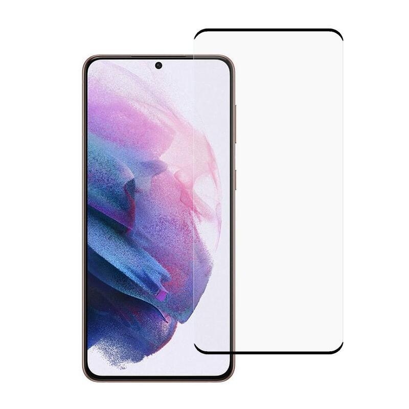 3D teljes képernyős edzett üveg (csak a széleken ragasztva) a Samsung Galaxy S21 Ultra 5G készüléken