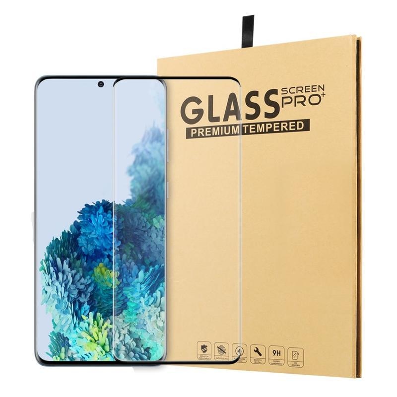 3D teljes képernyős edzett üveg a Samsung Galaxy S20 Pluson