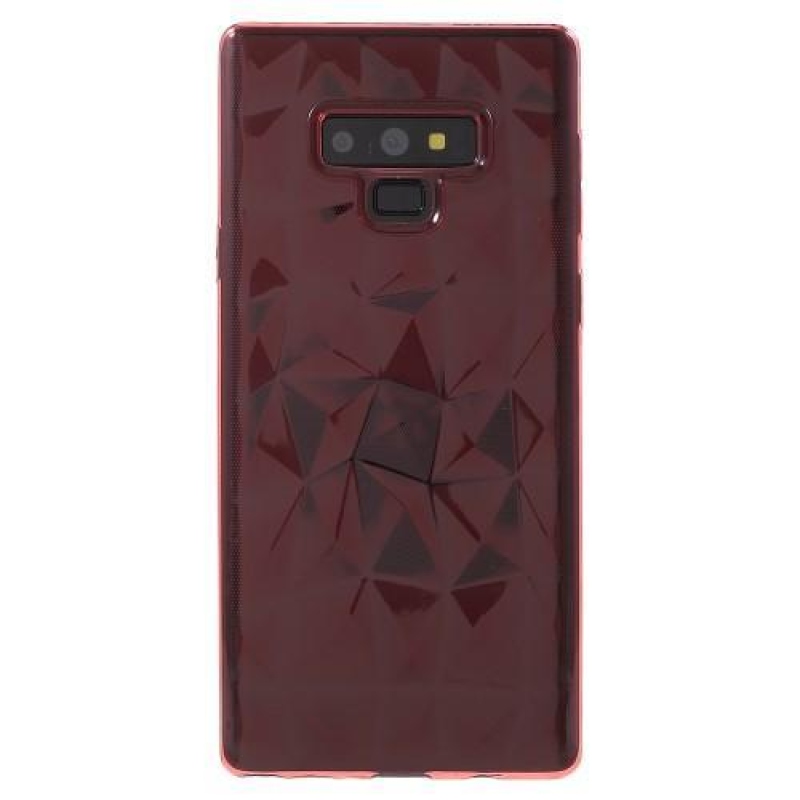 3D gyémánt zselés tok Samsung Galaxy Note9-hez - rózsaszínű