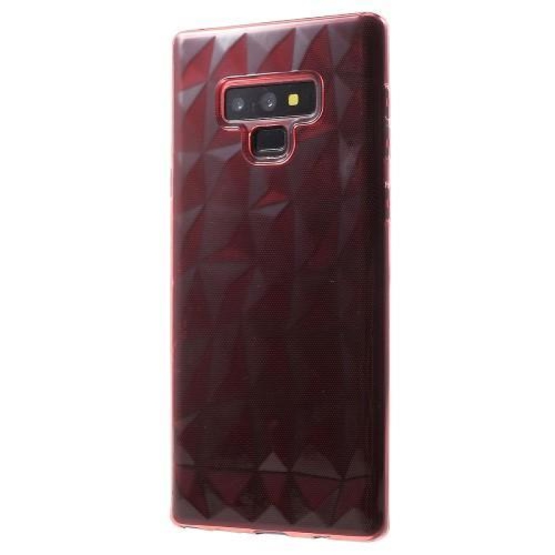 3D gyémánt zselés tok Samsung Galaxy Note9-hez - rózsaszínű