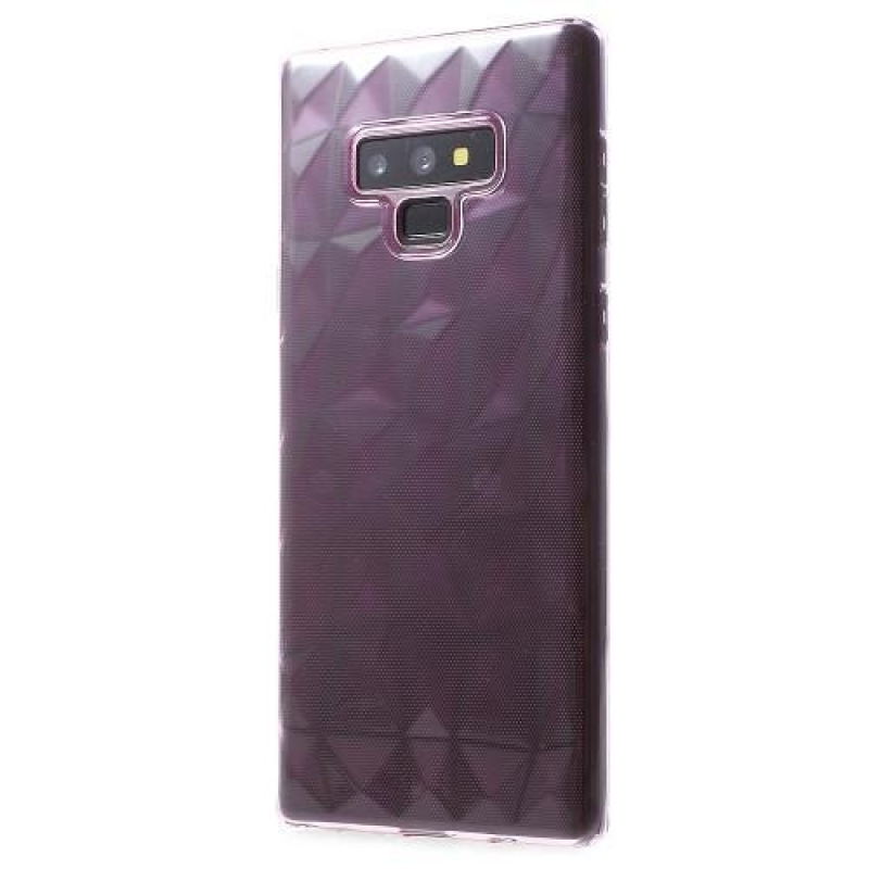 3D gyémánt zselés tok Samsung Galaxy Note9 készülékhez - rózsaszín