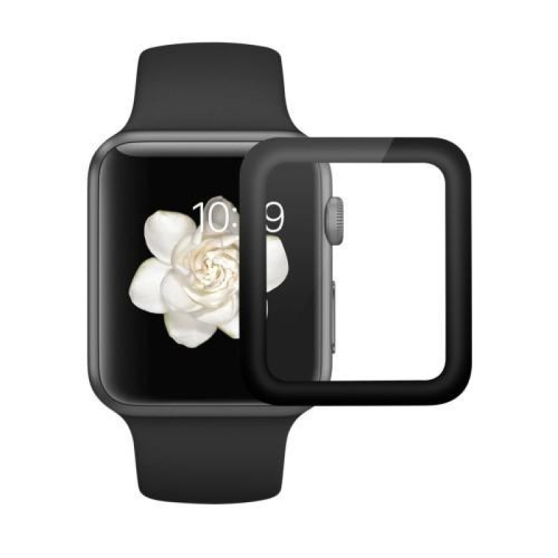 3D védőkeretes edzett üveg az Apple Watch 38mm-es óráján