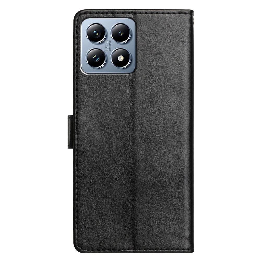Vérrögök könyv tok Xiaomi 15T-hez - fekete