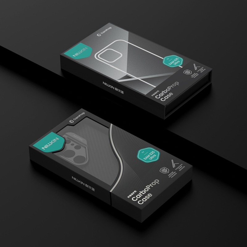 Nillkin CarboProp Aramid mágneses hátlap Samsung Galaxy S25 Ultra fekete