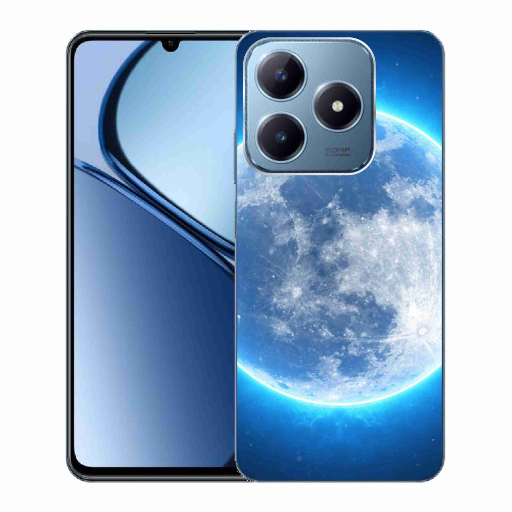 Gél tok mmCase a Realme C63 készülékhez - földgömb