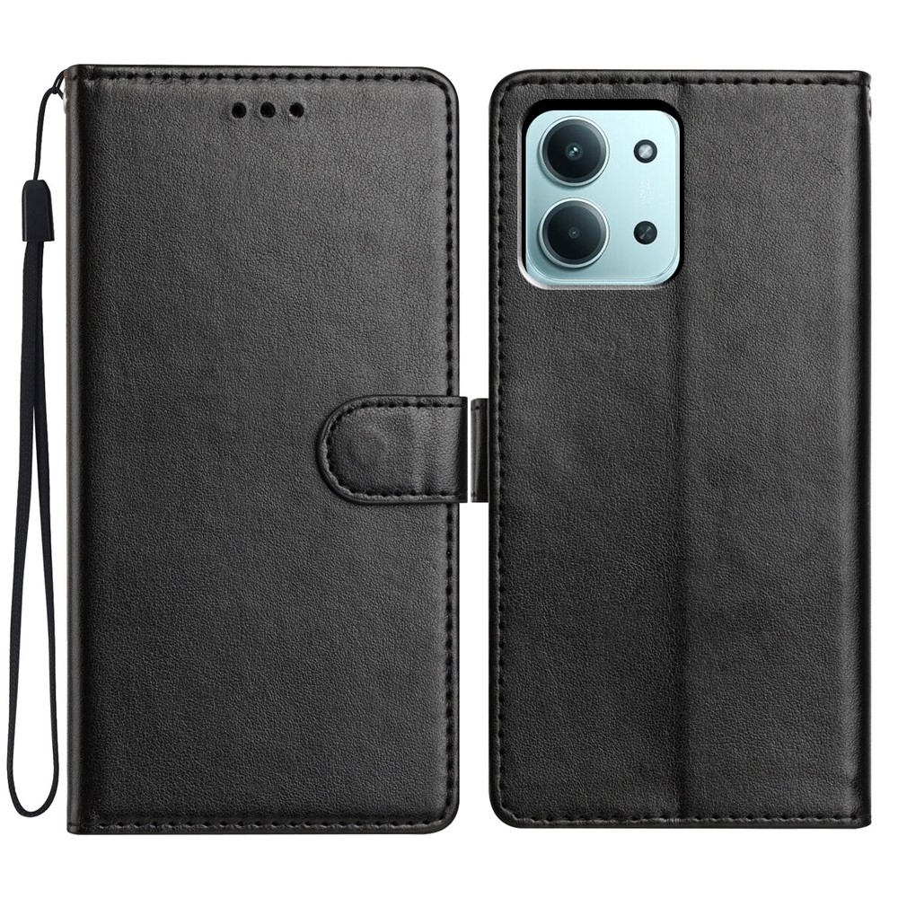 Rögtönzött könyv tok Xiaomi Redmi 15C 4G (171mm)/Poco C85 4G (171mm) - fekete