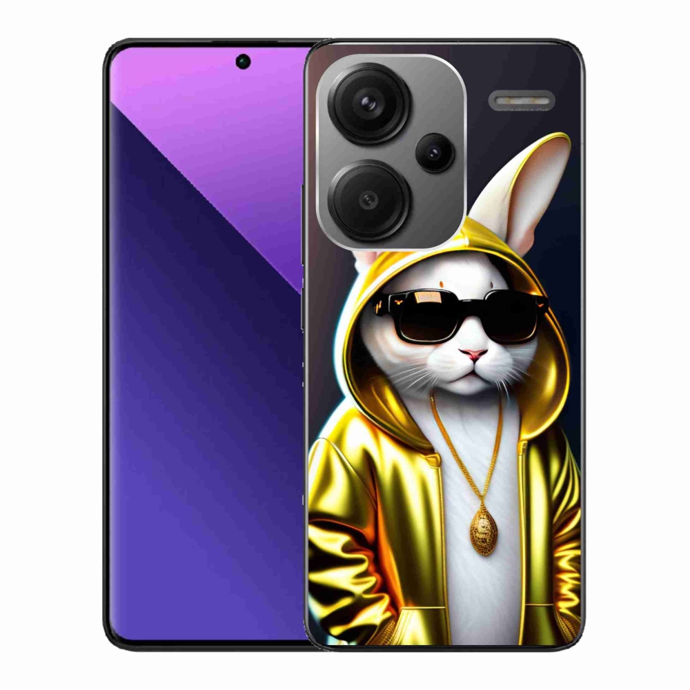 Gél borítás mmCase a Xiaomi Redmi Note 13 Pro+ 5G számára - cat boss