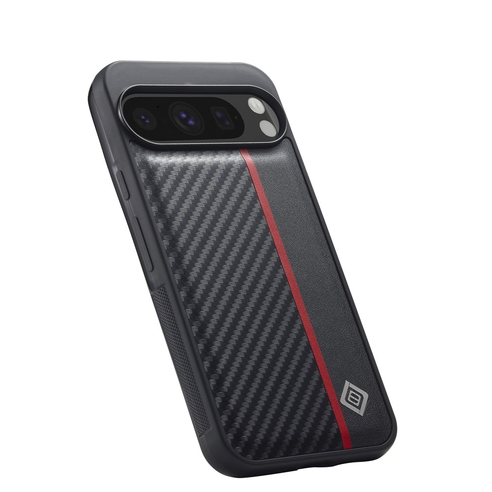 LC.IMEEKE tartós zselés tok Google Pixel 10 Pro/Pixel 10 - fekete/piros