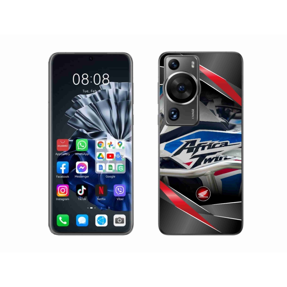 Gél borítás mmCase a Huawei P60 Pro számára - motoros honda