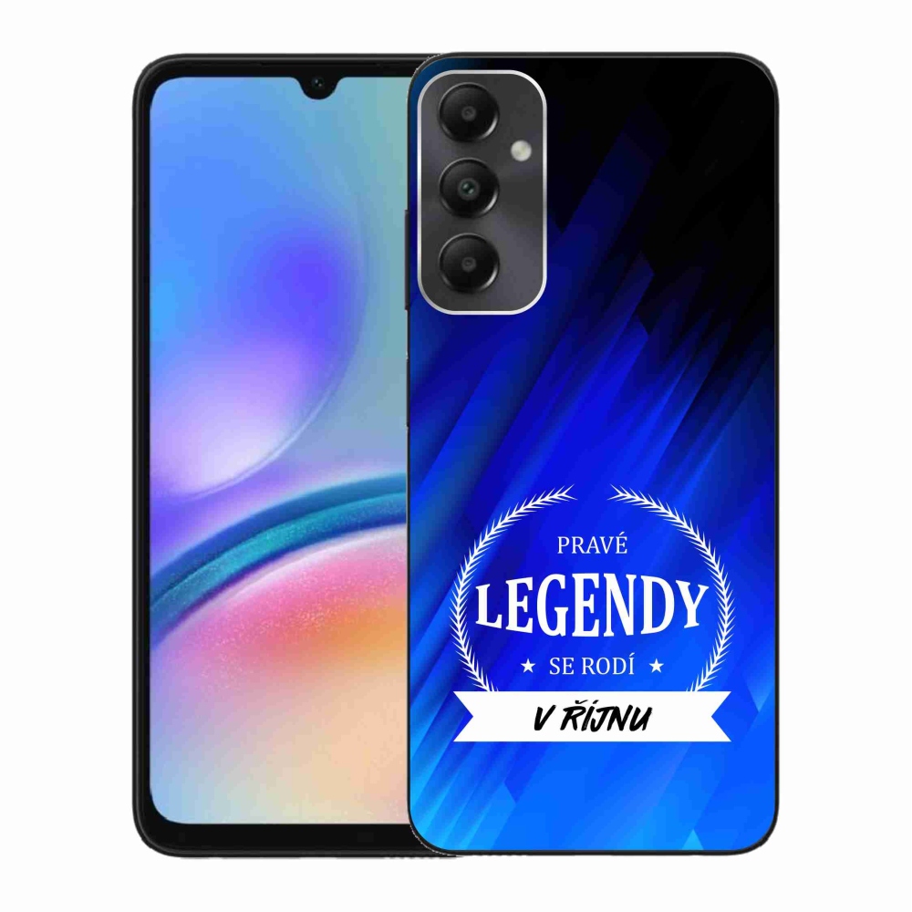 Gél borítás mmCase Samsung Galaxy A05s készülékre - Októberi legendák kék háttérrel
