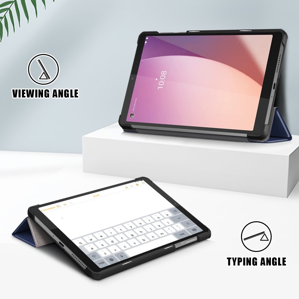 Állványra zárható tok Lenovo Tab M8 4. generációs (2024) - sötétkék