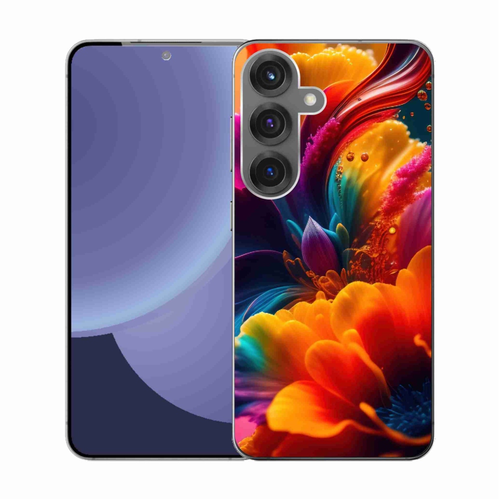 Gél borítás mmCase Samsung Galaxy S25 - absztrakt motívum 2