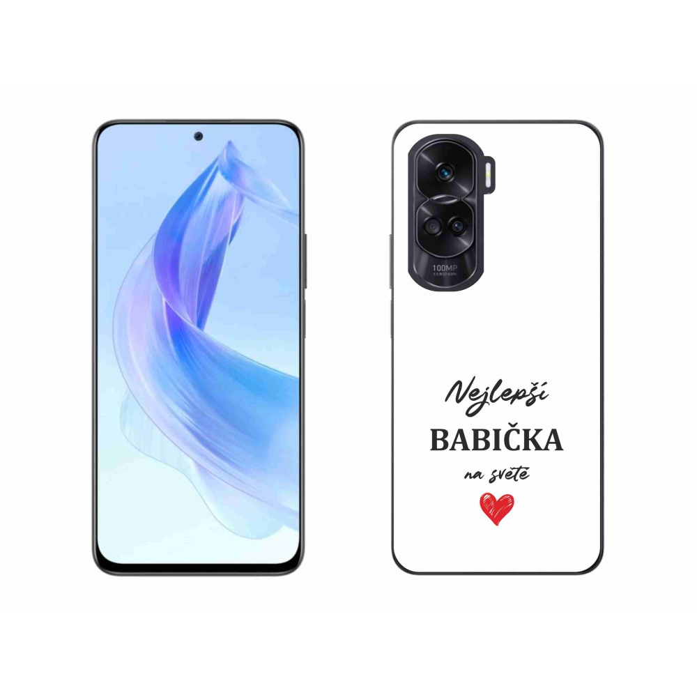 Gél borítás mmCase a Honor 90 Lite számára - Best Grandma 1 fehér háttér