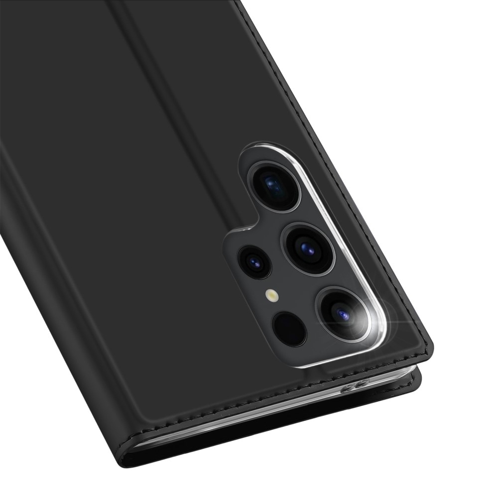 DUX könyvtáska Samsung Galaxy S24 Ultra készülékhez - fekete