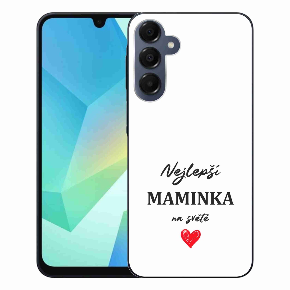 Gél borító mmCase Samsung Galaxy A16 4G/5G - legjobb anya 1 fehér háttér