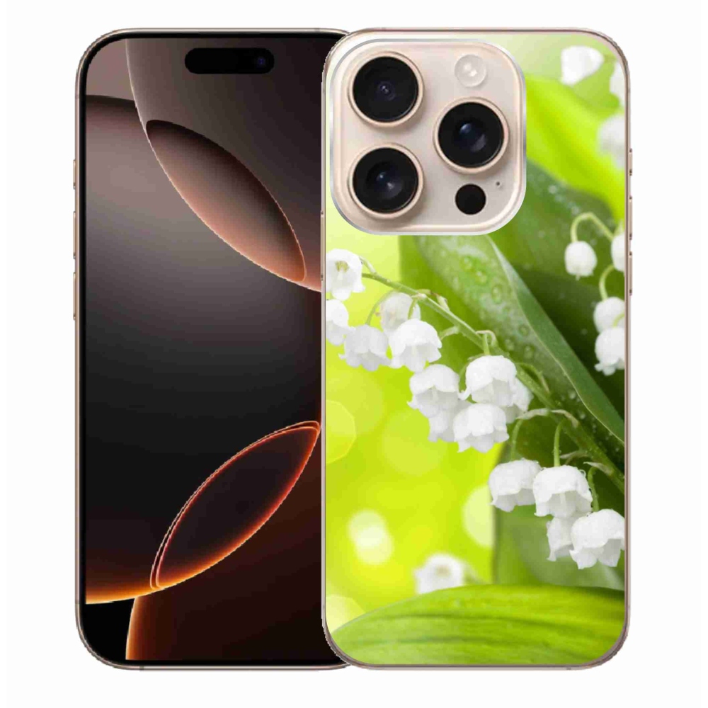Zselés borítás mmCase iPhone 16 Pro Max készülékhez - lily of the valley