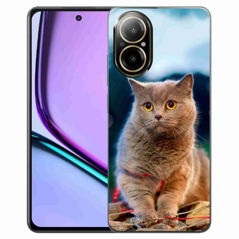Zselés tok mmCase a Realme C67 készülékhez - brit kék 2