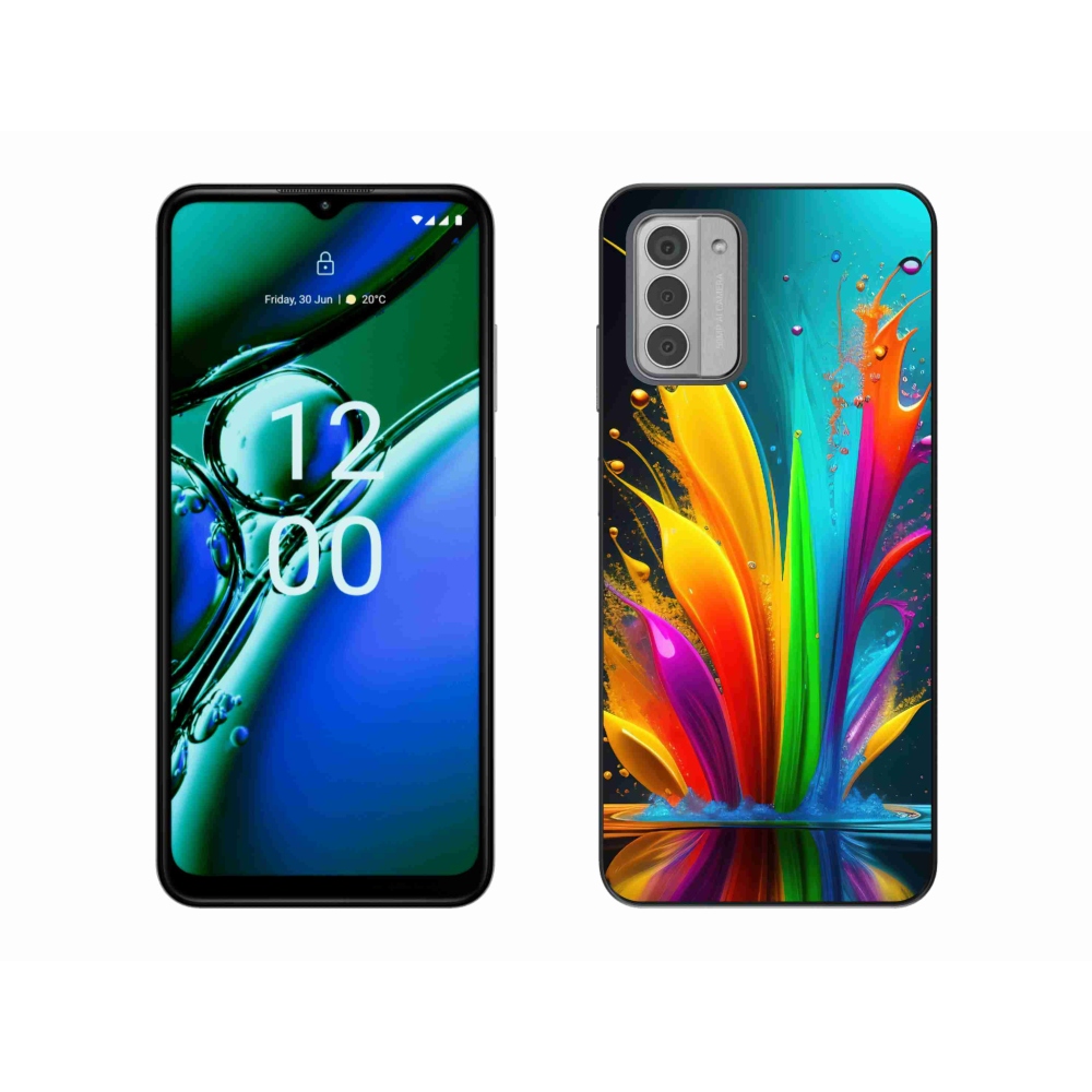 Zselés borítás mmCase a Nokia G42 készülékhez - absztrakt motívum 1