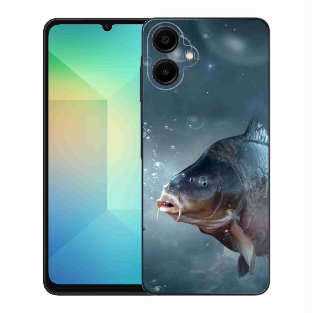 Gél borítás mmCase Samsung Galaxy A06 4G - ponty és buborékok