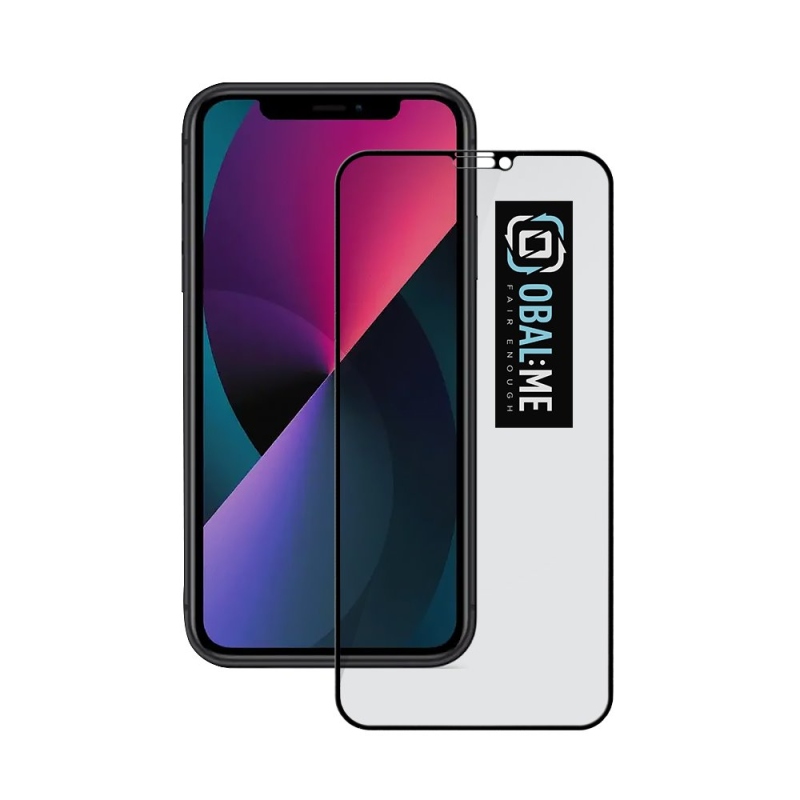 CSOMAG:ME Privacy 5D edzett üveg Apple iPhone 11/XR fekete színhez