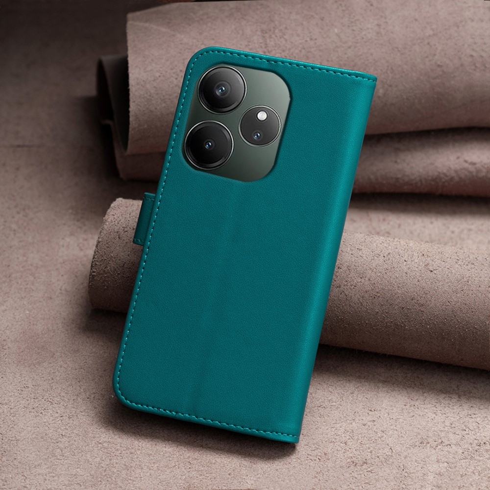 BNF könyvtáska a Realme GT 6 5G/GT 6T 5G készülékhez - zöld