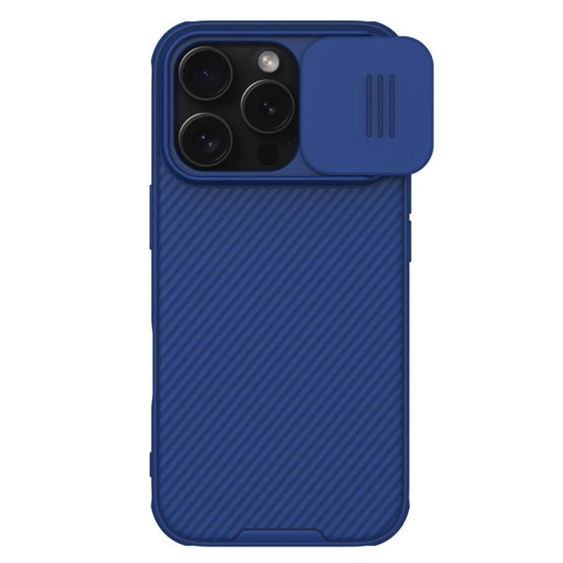 Nillkin CamShield PRO mágneses hátlap Apple iPhone 16 Pro készülékhez Kék