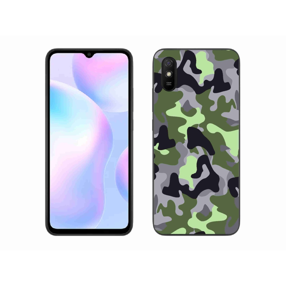 Gél borítás mmCase a Xiaomi Redmi 9A számára - terepszínű minta 7