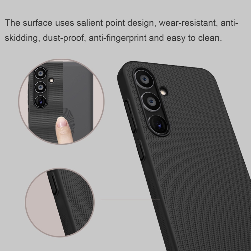 Nillkin Super Frosted hátlap Samsung Galaxy A35 5G fekete