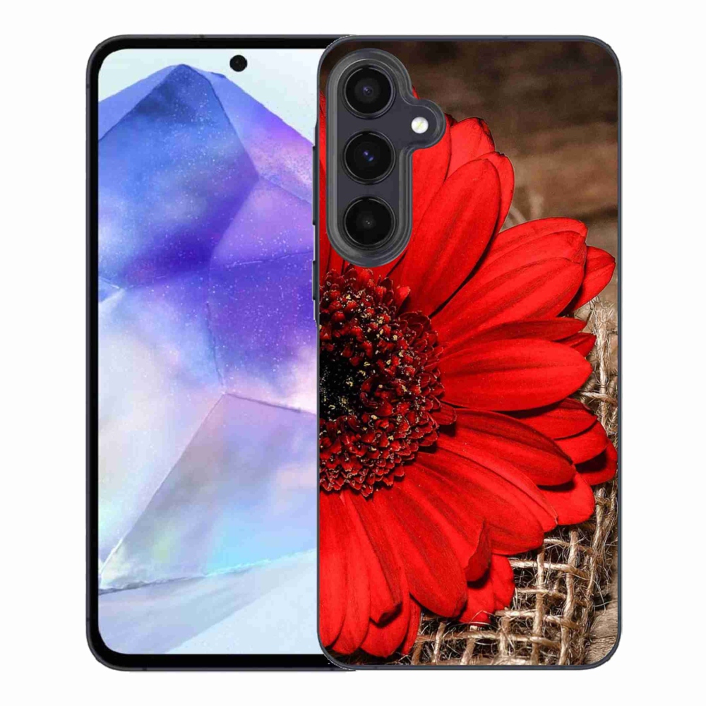 Gél borítás mmCase Samsung Galaxy A55 5G - gerbera