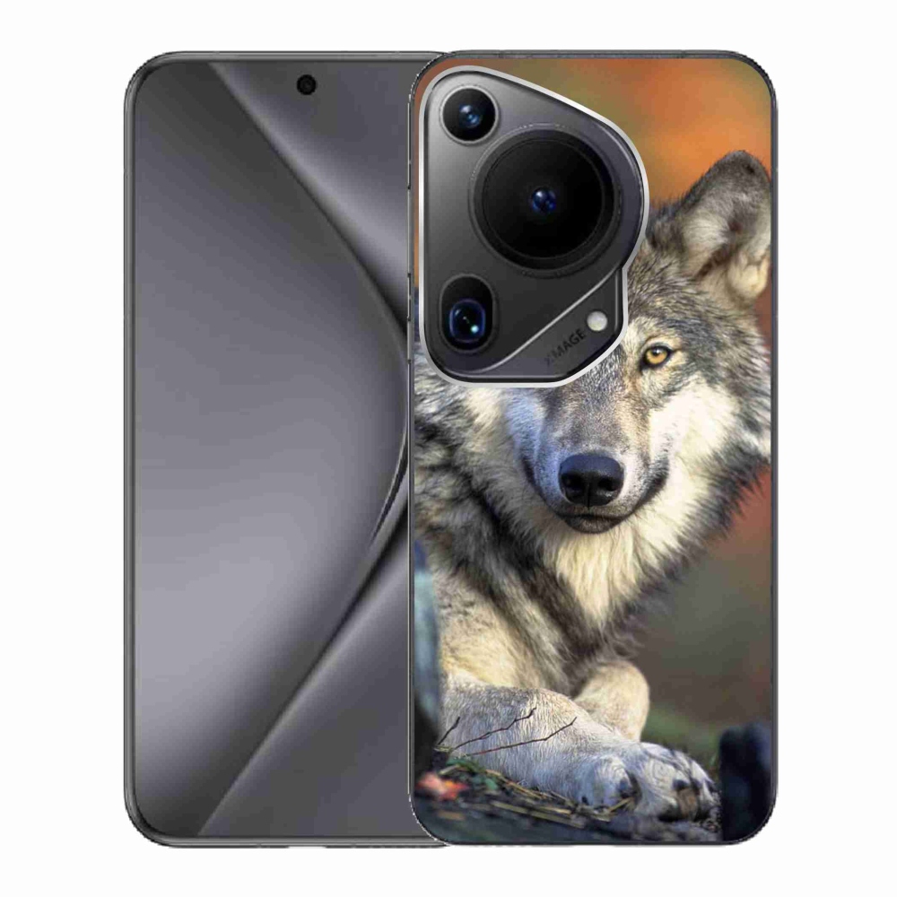 Gél tok mmCase a Huawei Pura 70 Ultra számára - farkas