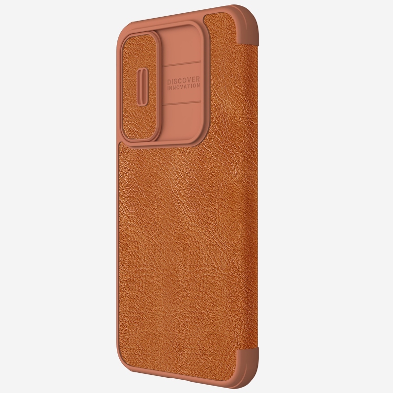 Nillkin Qin Book PRO tok Samsung Galaxy A55 5G barna