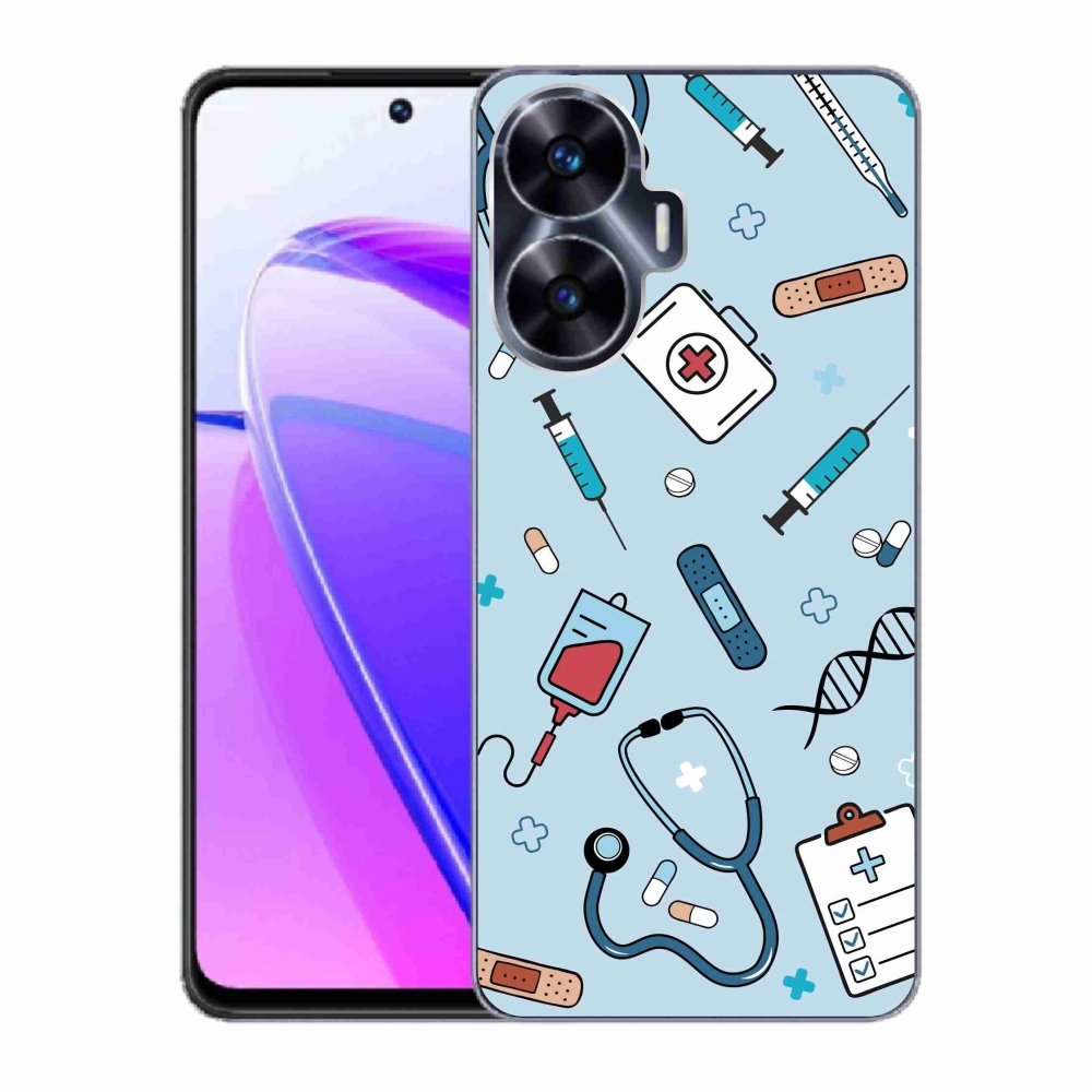 Zselés borító mmCase a Realme C55 készülékhez - Egészségügy 1