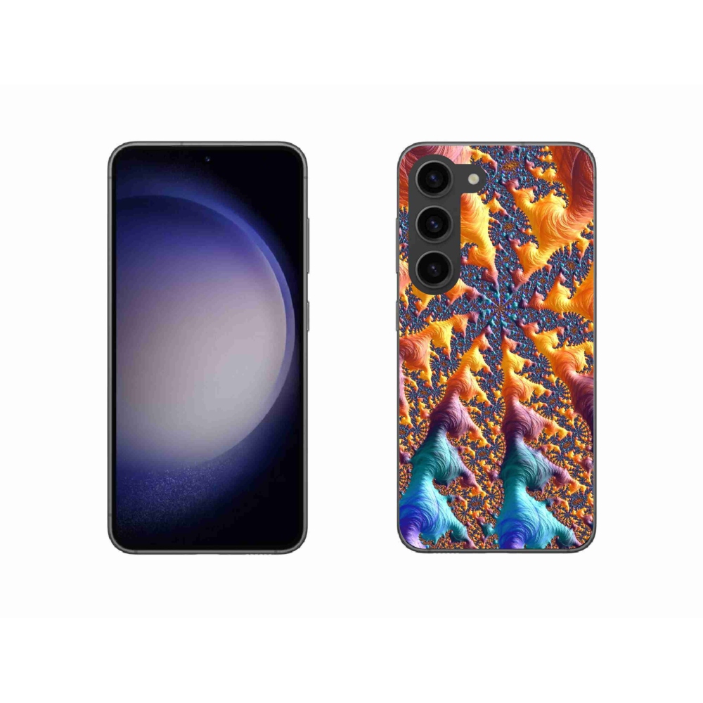 Gél borítás mmCase Samsung Galaxy S23 5G - absztrakt motívum 23