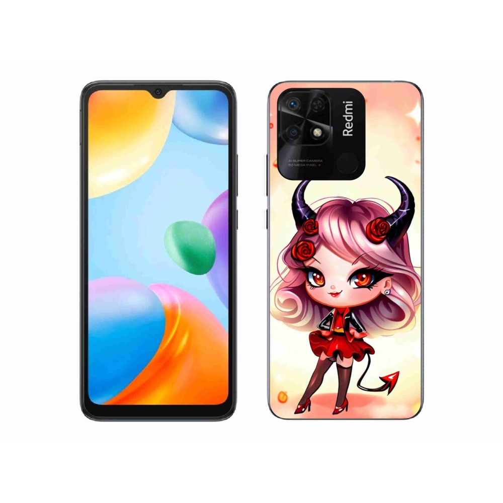 Gél borítás mmCase a Xiaomi Redmi 10C-hez - rajzfilm ördög