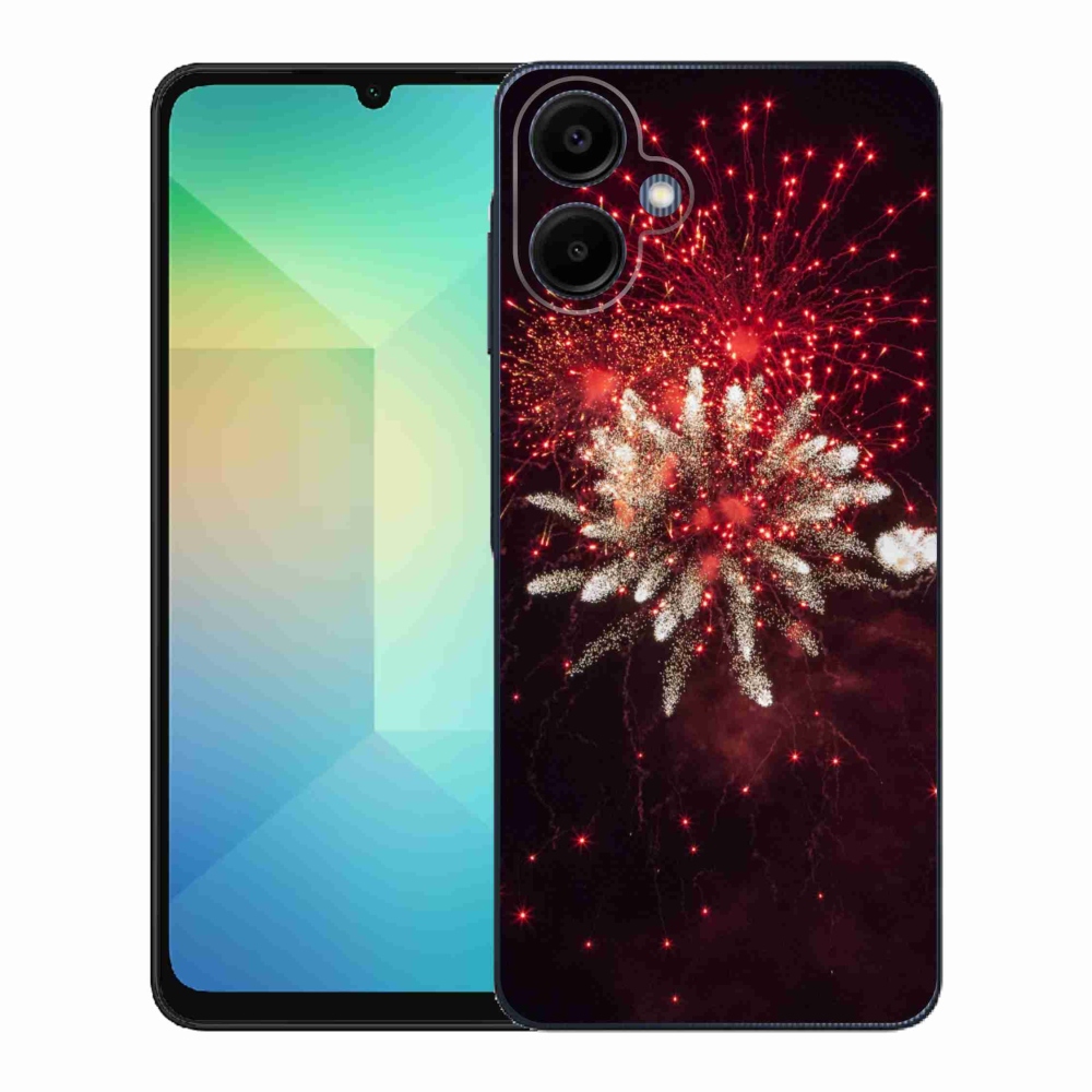 Gél borítás mmCase Samsung Galaxy A06 4G - tűzijátékhoz