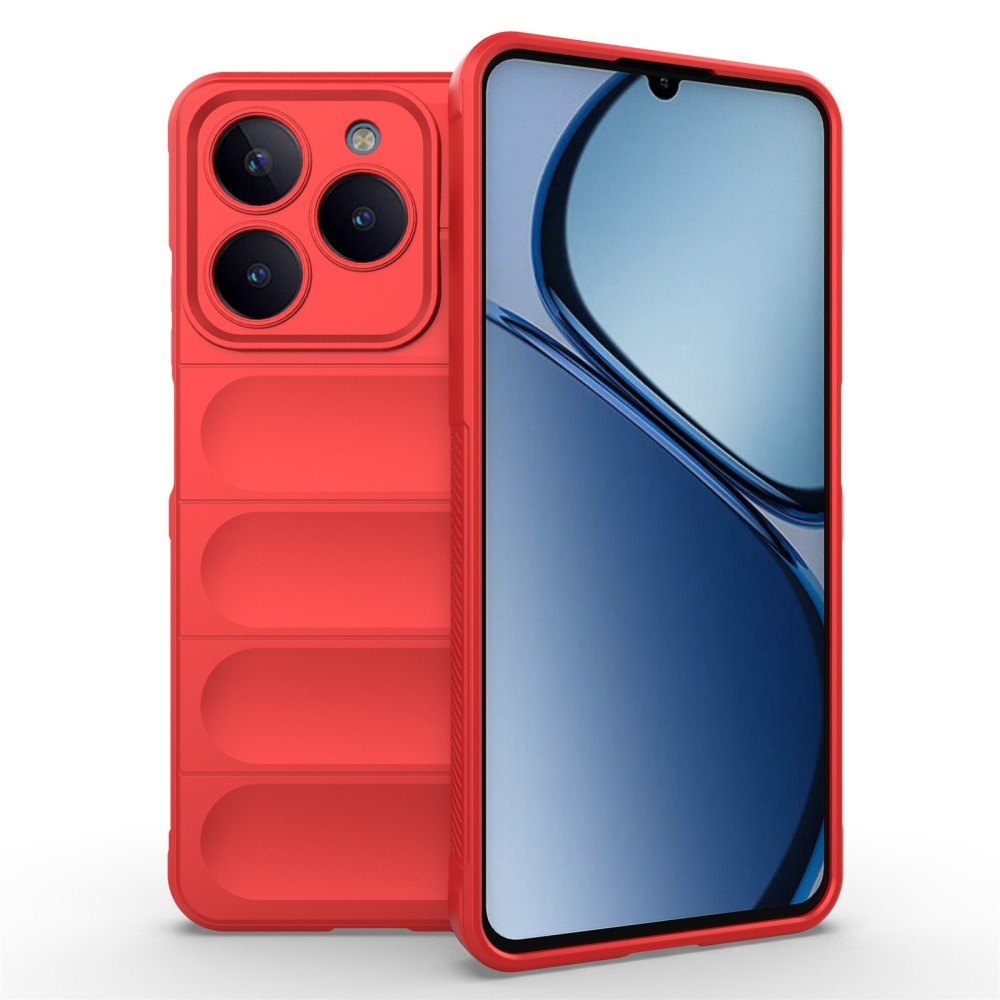 Rugg tartós zselés tok a Realme C61 készülékhez - piros
