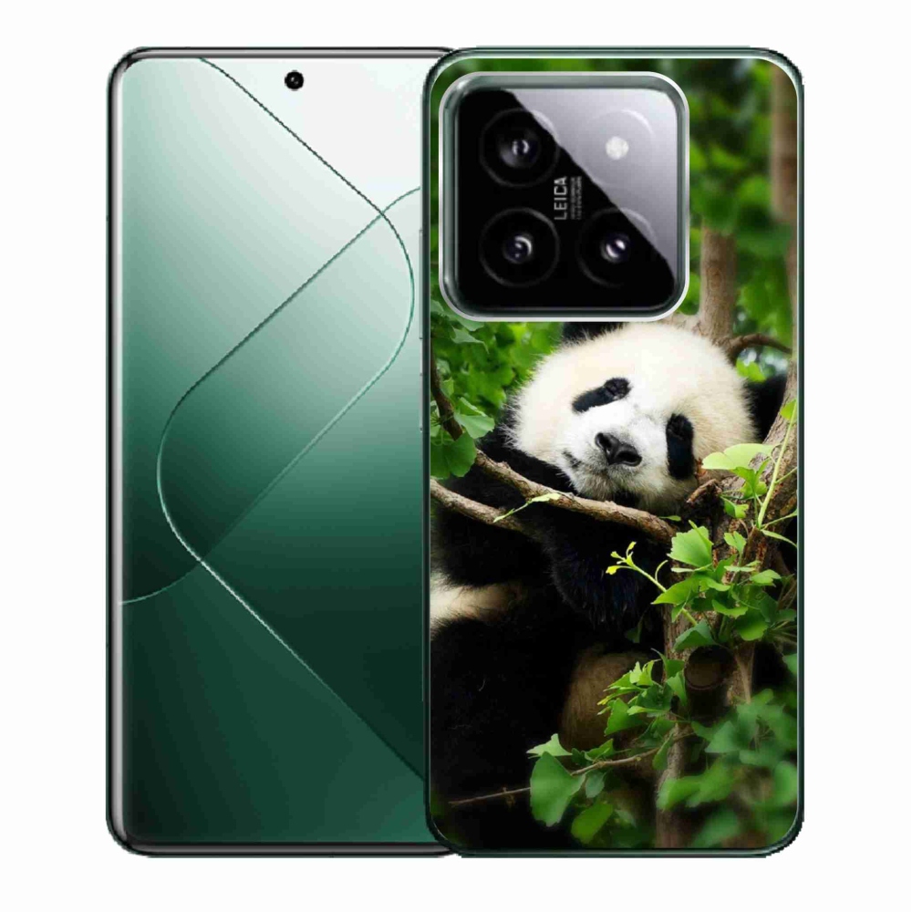 Gél borítás mmCase a Xiaomi 14 - panda számára