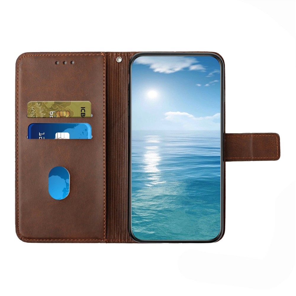 Line book tok Samsung Galaxy A06 4G készülékhez - barna