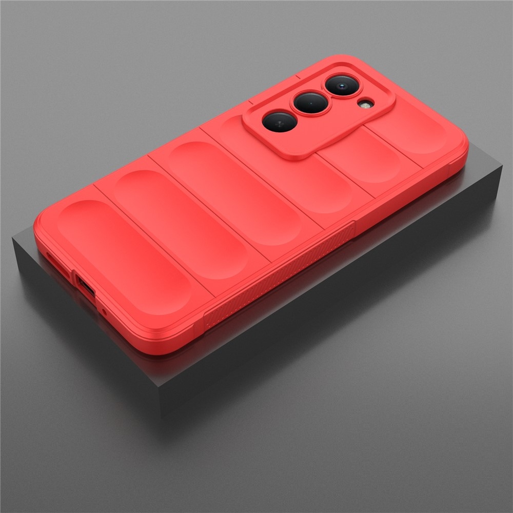 Rugg tartós zselés tok Xiaomi Redmi 15 4G (171mm) - piros