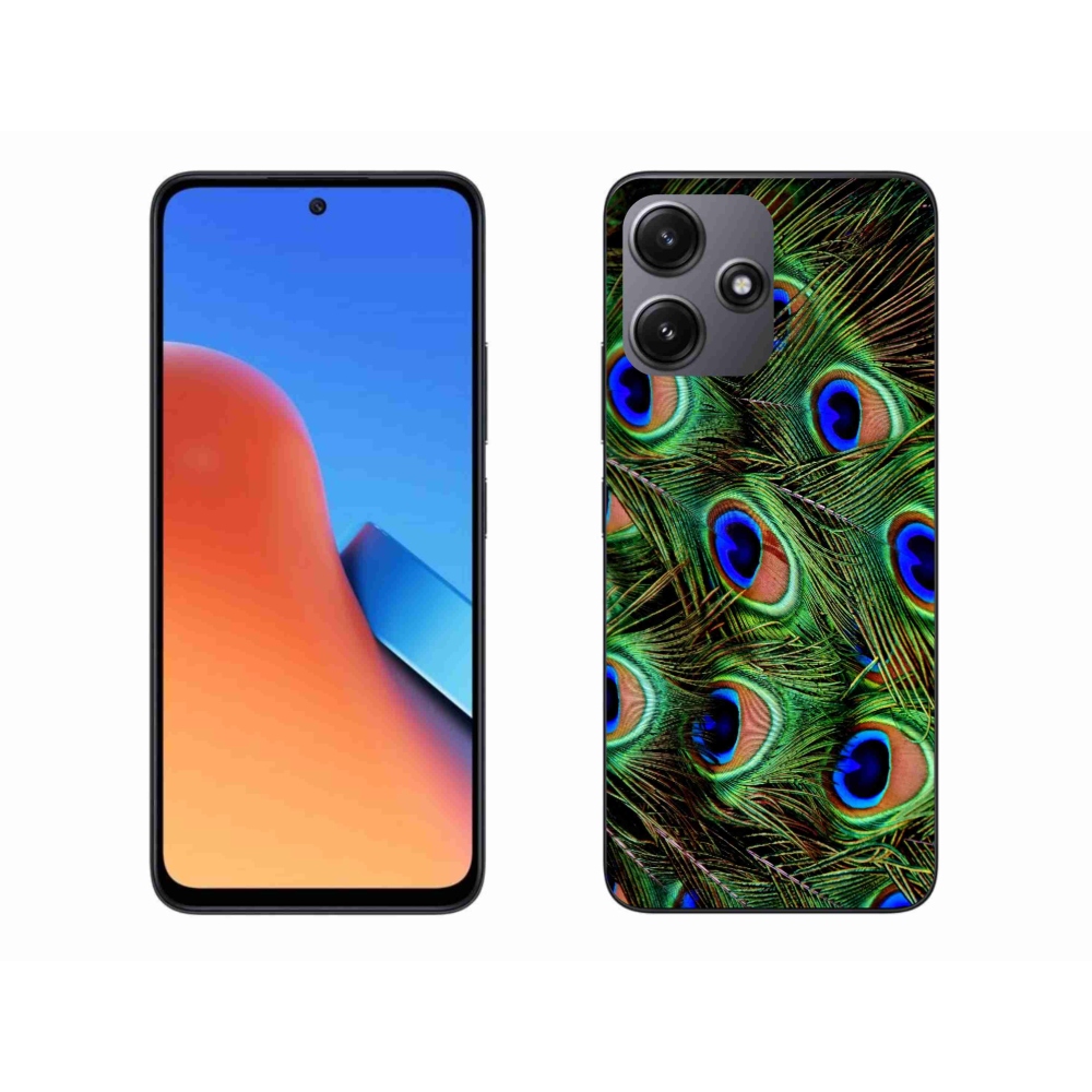 Gél borítás mmCase a Xiaomi Redmi 12 5G-hez - pávatoll