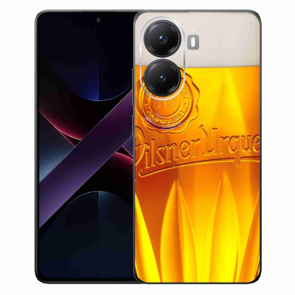 Gél borítás mmCase a Xiaomi Poco X7 Pro 5G számára - sör