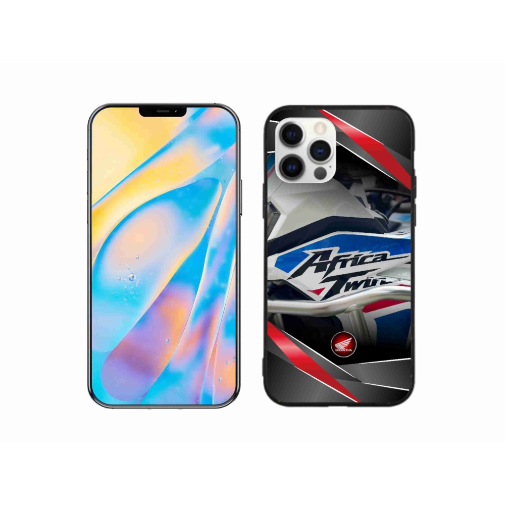 Gél borítás mmCase iPhone 12 készülékhez - motoros honda