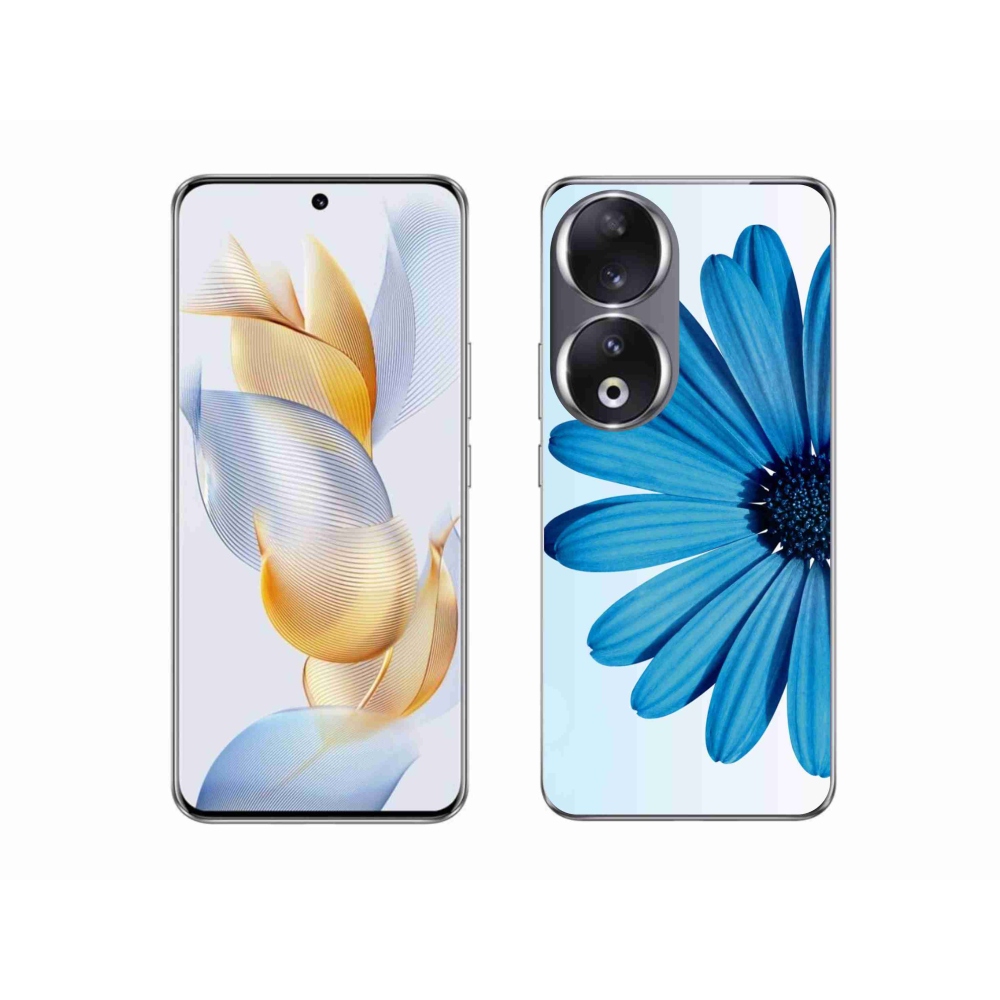 Gél tok mmCase a Honor 90-hez - kék margaréta