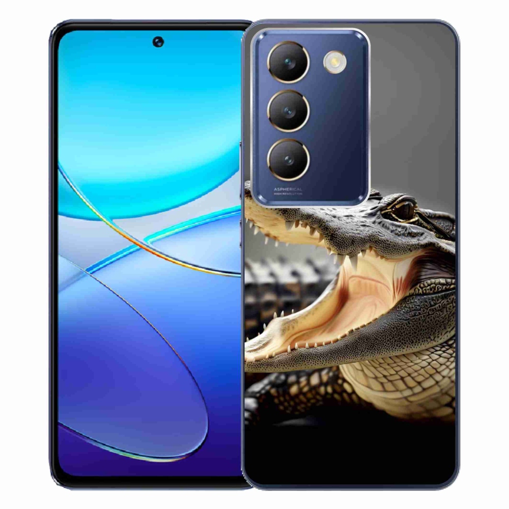 Gél borítás mmCase a Vivo V40 SE 4G/5G készülékhez - krokodil