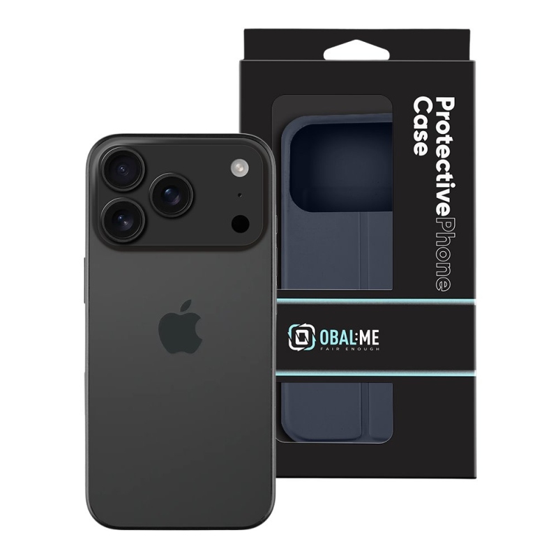 OBAL:ME SmoothTouch tok az Apple iPhone 17 Pro készülékhez Sötétkék